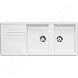 Blanco Zia 8 - Évier en silgranit, 1160x500 mm, blanc 515597