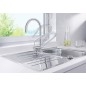Blanco Coressa F - Robinetterie d’évier pour montage devant fenêtre, chrome 521544