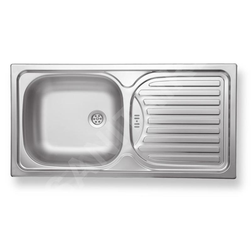 Novaservis Éviers - Évier 435x860 mm, inox DR43/86