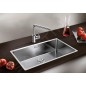 Blanco Andano 700 - Évier, 740x440 mm, inox 522969 Blanco Andano 700 - Évier, 740x440 mm, inox 522969