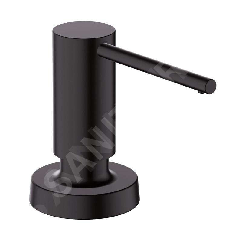 Hansgrohe Accessoires - Distributeur de détergent A51, 500 ml, noir mat 40448670