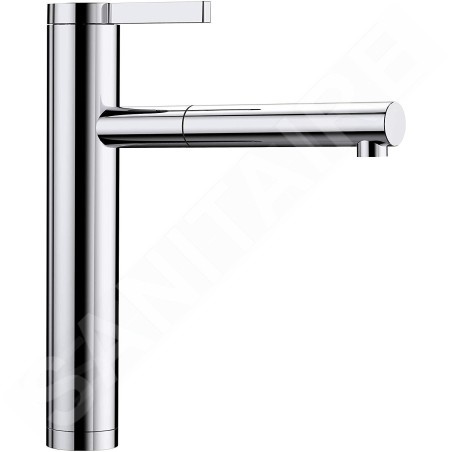 Blanco Linee S - Mitigeur d’évier avec douchette extractible, chrome 517591