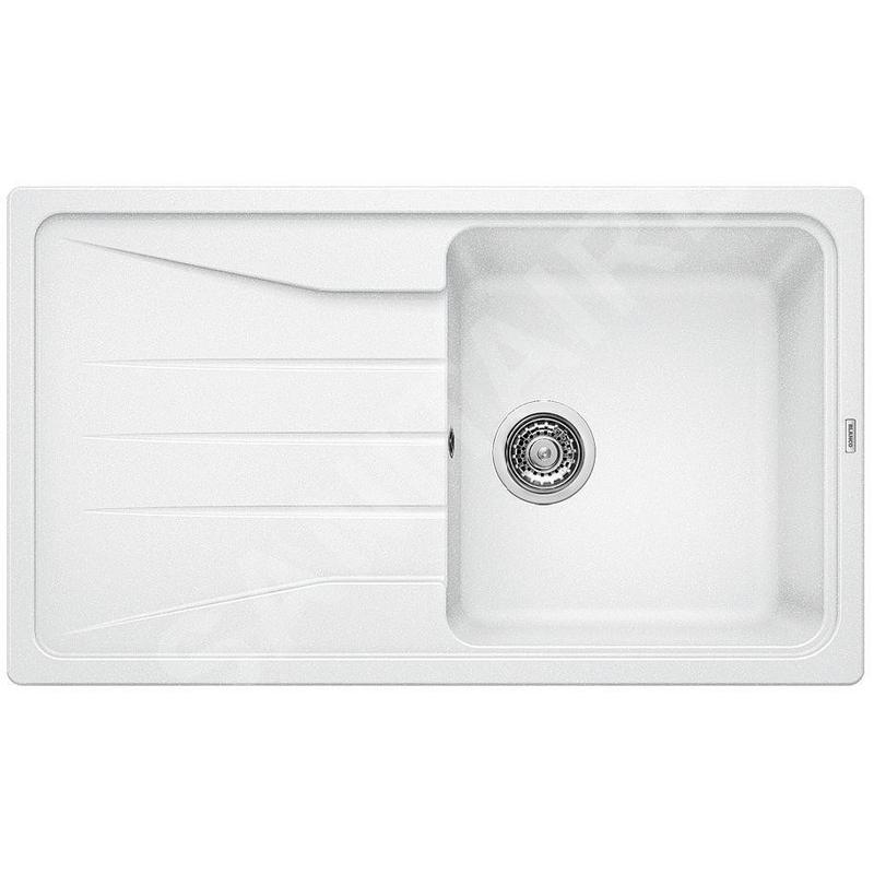 Blanco Sona 5 - Évier en silgranit, 860x500 m, blanc 519674