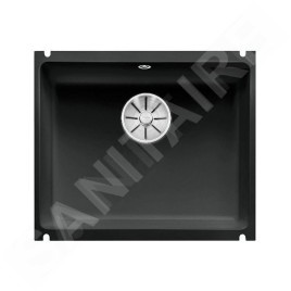 Blanco Subline 500 - Évier en céramique, 543x456 mm, noir 523740
