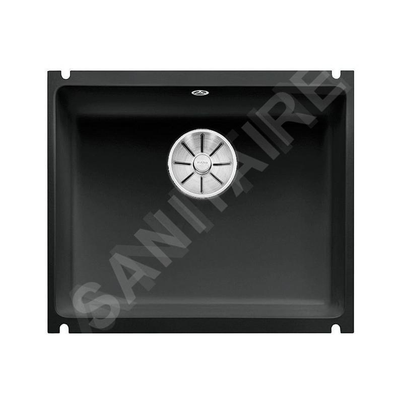 Blanco Subline 500 - Évier en céramique, 543x456 mm, noir 523740 Blanco Subline 500 - Évier en céramique, 543x456 mm, noir 523740