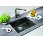 Blanco Subline 500 - Évier en céramique, 543x456 mm, noir 523740 Blanco Subline 500 - Évier en céramique, 543x456 mm, noir 523740