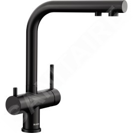 Blanco Fontas II - Mitigeur d'évier avec fonction filtrante, noir mat 526670