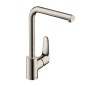 Hansgrohe Focus M41 - Mitigeur de cuisine 280 avec bec orientable, aspect inox 31817800