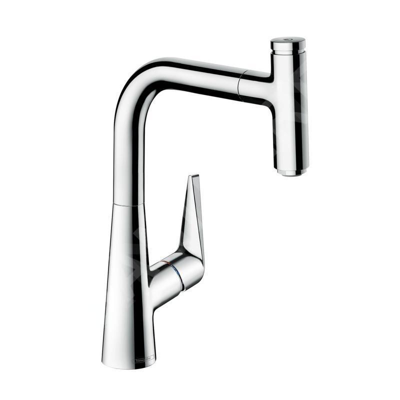 Hansgrohe Talis Select M51 - Mitigeur d’évier 220 avec bec extractible, chrome 72822000