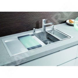 Blanco Accessoires - Vide-sauce pour éviers Zerox et Claron, inox 219649