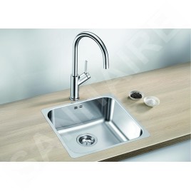 Blanco Supra 500 - Évier, 540x440 mm, inox brossé 526351