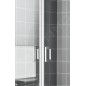 Kermi CADA XS - Porte de douche PTD 95x200, argent brillant/verre transparent CKPTD09520VPK Kermi CADA XS - Porte de douche PTD 95x200, argent brillant/verre transparent CKPTD09520VPK