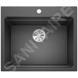 Blanco Etagon 6 - Évier en silgranit, 600x510 mm, avec rails, anthracite 524539