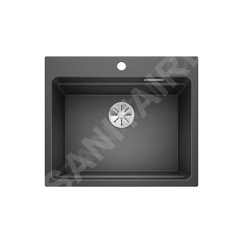 Blanco Etagon 6 - Évier en silgranit, 600x510 mm, avec rails, anthracite 524539