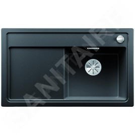 Blanco Zenar 45 - Évier en silgranit, 860x510 mm, avec commande de vidage, noir 526037