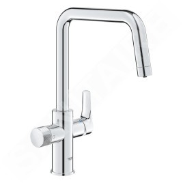 Grohe Blue Pure - Mitigeur d'évier Start avec fonction filtrante, chrome 30595000
