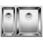 Blanco Andano 340/180 - Évier, 585x440 mm, droit, inox 522977 Blanco Andano 340/180 - Évier, 585x440 mm, droit, inox 522977