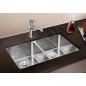 Blanco Andano 340/180 - Évier, 585x440 mm, droit, inox 522977 Blanco Andano 340/180 - Évier, 585x440 mm, droit, inox 522977