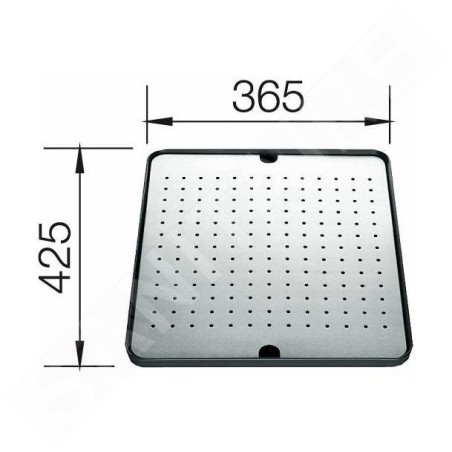 Blanco Accessoires - Égouttoir, inox/plastique 513485