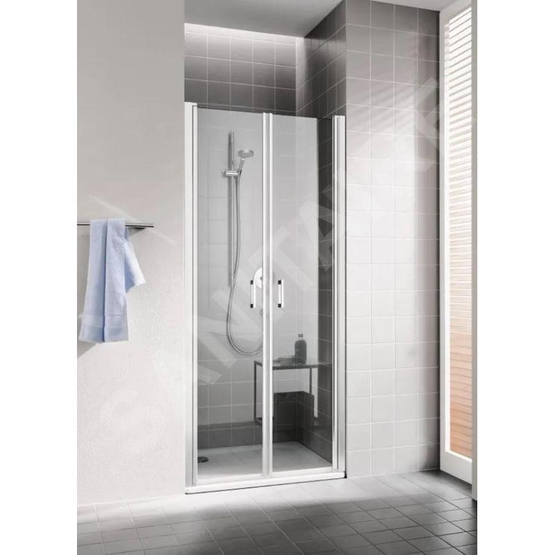 Kermi CADA XS - Porte de douche PTD 105x200, argent brillant/verre transparent CKPTD10520VPK Kermi CADA XS - Porte de douche PTD 105x200, argent brillant/verre transparent CKPTD10520VPK