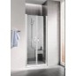 Kermi CADA XS - Porte de douche PTD 105x200, argent brillant/verre transparent CKPTD10520VPK Kermi CADA XS - Porte de douche PTD 105x200, argent brillant/verre transparent CKPTD10520VPK