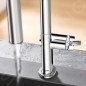 Hansgrohe M54 - Mitigeur d'évier Talis avec bec extractible, sBox, chrome 72803000