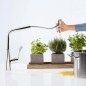 Hansgrohe Metris Select - Mitigeur d’évier 240 avec bec extractible, chrome 14857000