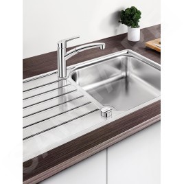 Blanco Lantos XL 6 - Évier, 1000x500 mm, avec commande du vidage, inox brossé 519709