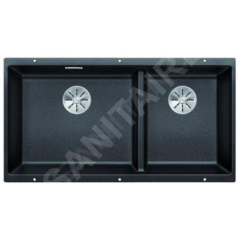 Blanco Subline 480/320 - Évier en Silgranit, 855x460 mm, InFino, bac à gauche, anthracite 523584 Blanco Subline 480/320 - Évier en Silgranit, 855x460 mm, InFino, bac à gauche, anthracite 523584