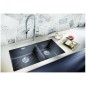 Blanco Subline 480/320 - Évier en Silgranit, 855x460 mm, InFino, bac à gauche, anthracite 523584 Blanco Subline 480/320 - Évier en Silgranit, 855x460 mm, InFino, bac à gauche, anthracite 523584