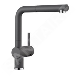 Blanco Linus S - Robinetterie d’évier avec douchette extractible, gris rocher 518813