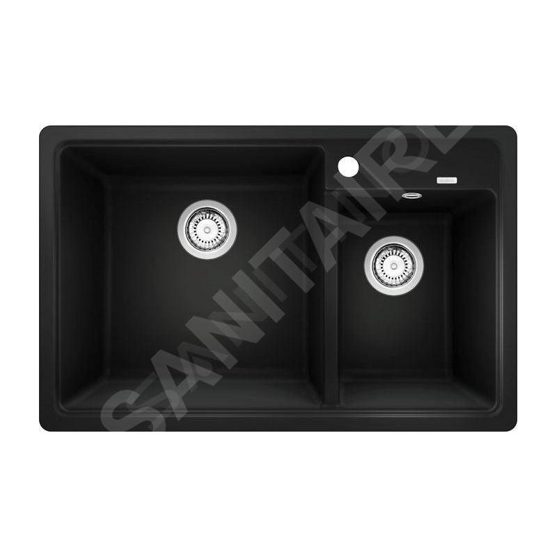Blanco Legra 8 - Évier en silgranit, 780x500 mm, noir 526223