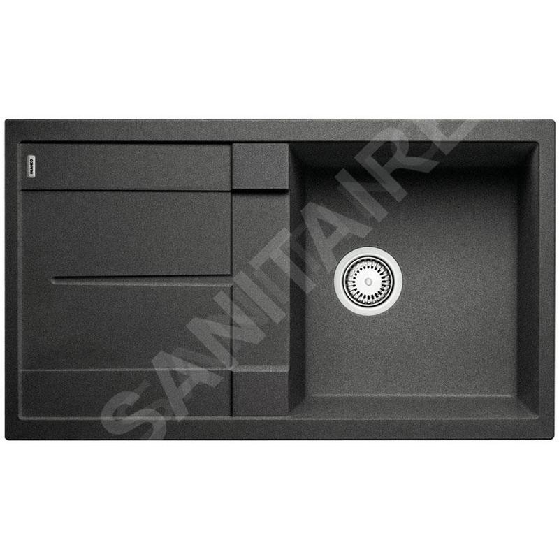 Blanco Metra 5 - Évier en silgranit, 860x500 mm, noir 525919