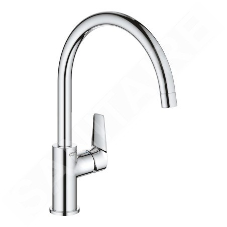 Grohe BauEdge - Mitigeur d'évier, chrome 31233001