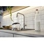 Blanco Jandora S - Mitigeur d'évier avec bec extractible, inox brossé 526614