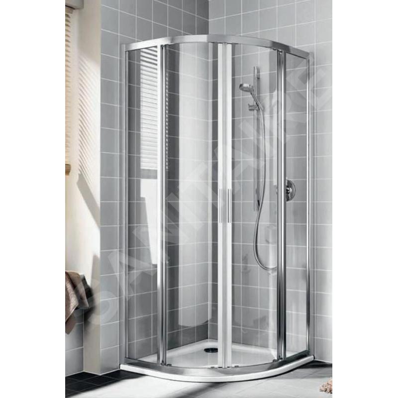 Kermi CADA XS - Cabine de douche 90x90 cm, argent brillant/verre transparent CKR5009020VPK Kermi CADA XS - Cabine de douche 90x90 cm, argent brillant/verre transparent CKR5009020VPK