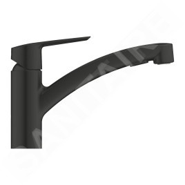 Grohe QuickFix Start - Mitigeur d'évier avec douchette extractible, noir mat 305312431