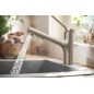 Hansgrohe Zesis M33 - Mitigeur d'évier avec douchette extractible, sBox, aspect inox 74821800