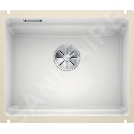 Blanco Etagon 500 - Évier en céramique, 540x456 mm, avec rails, blanc brillant 525149