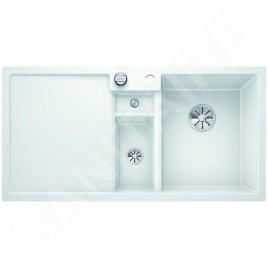 Blanco Collectis 6 - Évier en silgranit 1000x510 mm, avec commande de vidage et accessoires, blanc 523348