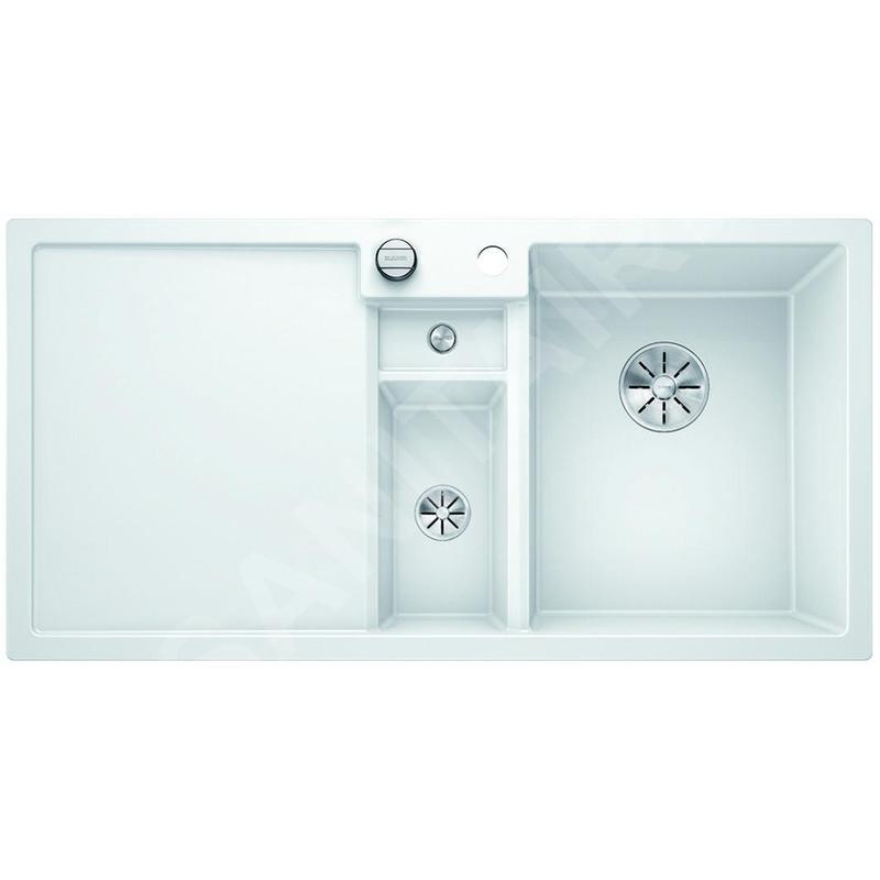 Blanco Collectis 6 - Évier en silgranit 1000x510 mm, avec commande de vidage et accessoires, blanc 523348 Blanco Collectis 6 - Évier en silgranit 1000x510 mm, avec commande de vidage et accessoires, blanc 523348