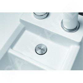 Blanco Collectis 6 - Évier en silgranit 1000x510 mm, avec commande de vidage et accessoires, blanc 523348