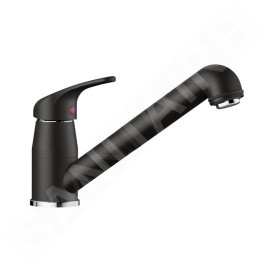 Blanco Daras S - Mitigeur d'évier avec bec extractible, noir 526153