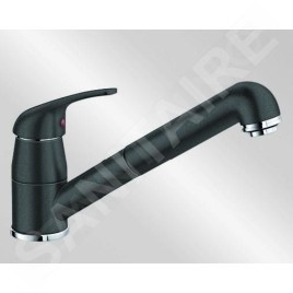 Blanco Daras S - Mitigeur d'évier avec bec extractible, noir 526153