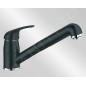 Blanco Daras S - Mitigeur d'évier avec bec extractible, noir 526153