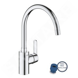 Grohe Get - Mitigeur d'évier, chrome 31494001