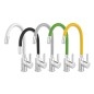 Novaservis Ferro - Robinetterie d’évier avec bec flexible, noir/chrome 70710,0C Novaservis Ferro - Robinetterie d’évier avec bec flexible, noir/chrome 70710,0C
