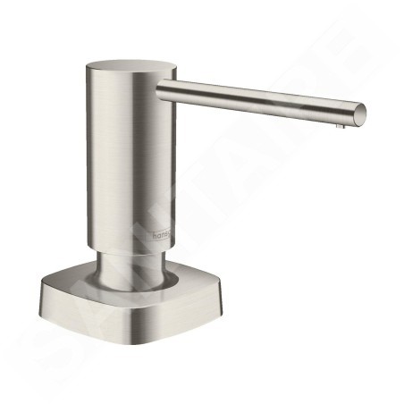 Hansgrohe Accessoires - Distributeur de savon liquide mural, inox 40468800