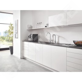 Grohe Blue Professional - Mitigeur d’évier avec unité réfrigérante et filtration, chrome 31323002