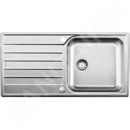 Blanco Livit XL - Évier, 1000x500 mm, avec commande du vidage, inox brossé 518519